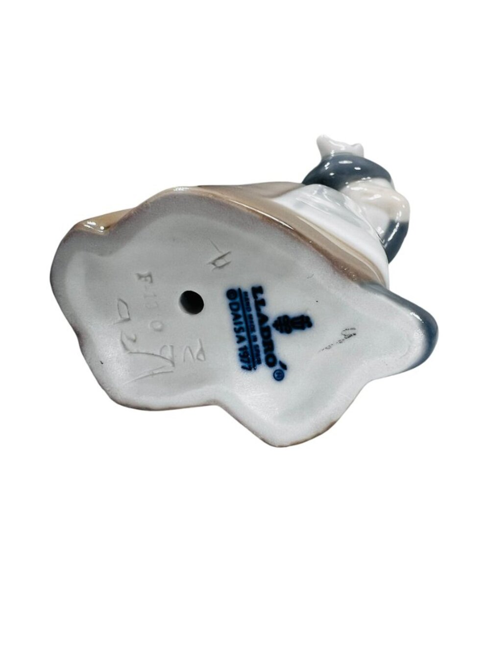 Lladró Figurine Young Girl With Pig 1977 Daisa Porcelain Collectible Sculpture - Picture 6 of 8